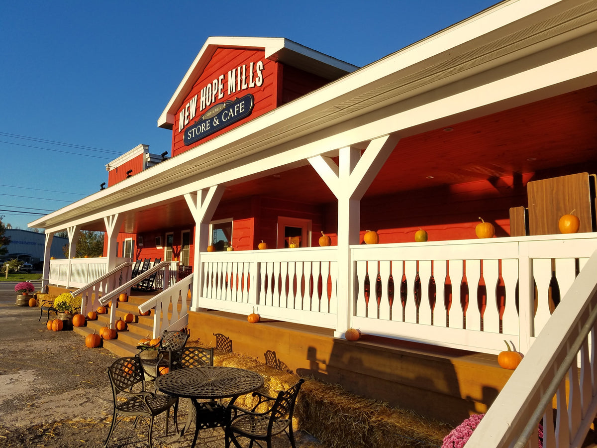 picture of the building at the new hope mill