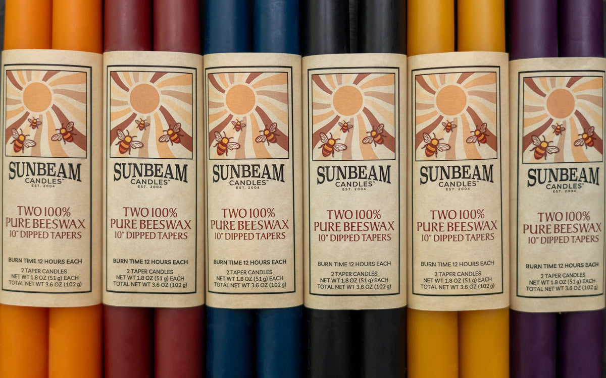 Sunbeam Beeswax Candles