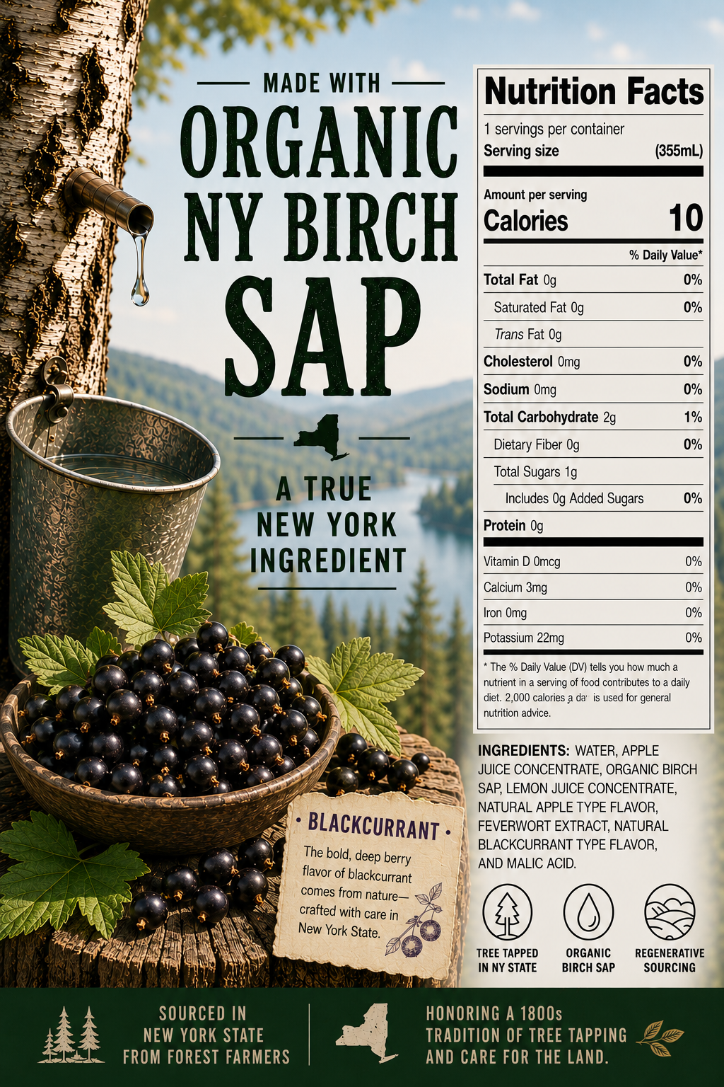 Variety Pack! Birch Sap Seltzer
