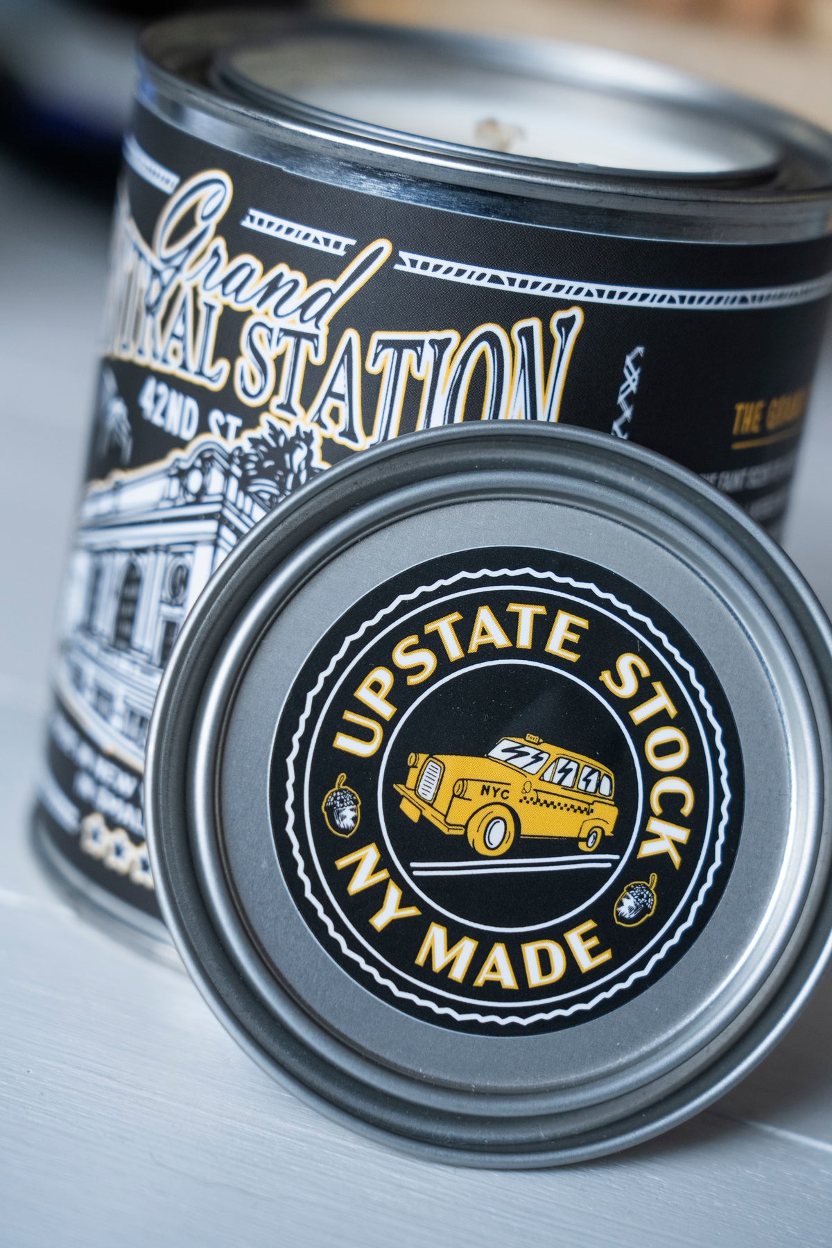 The Grand Central Paint Can Coconut Wax Candle