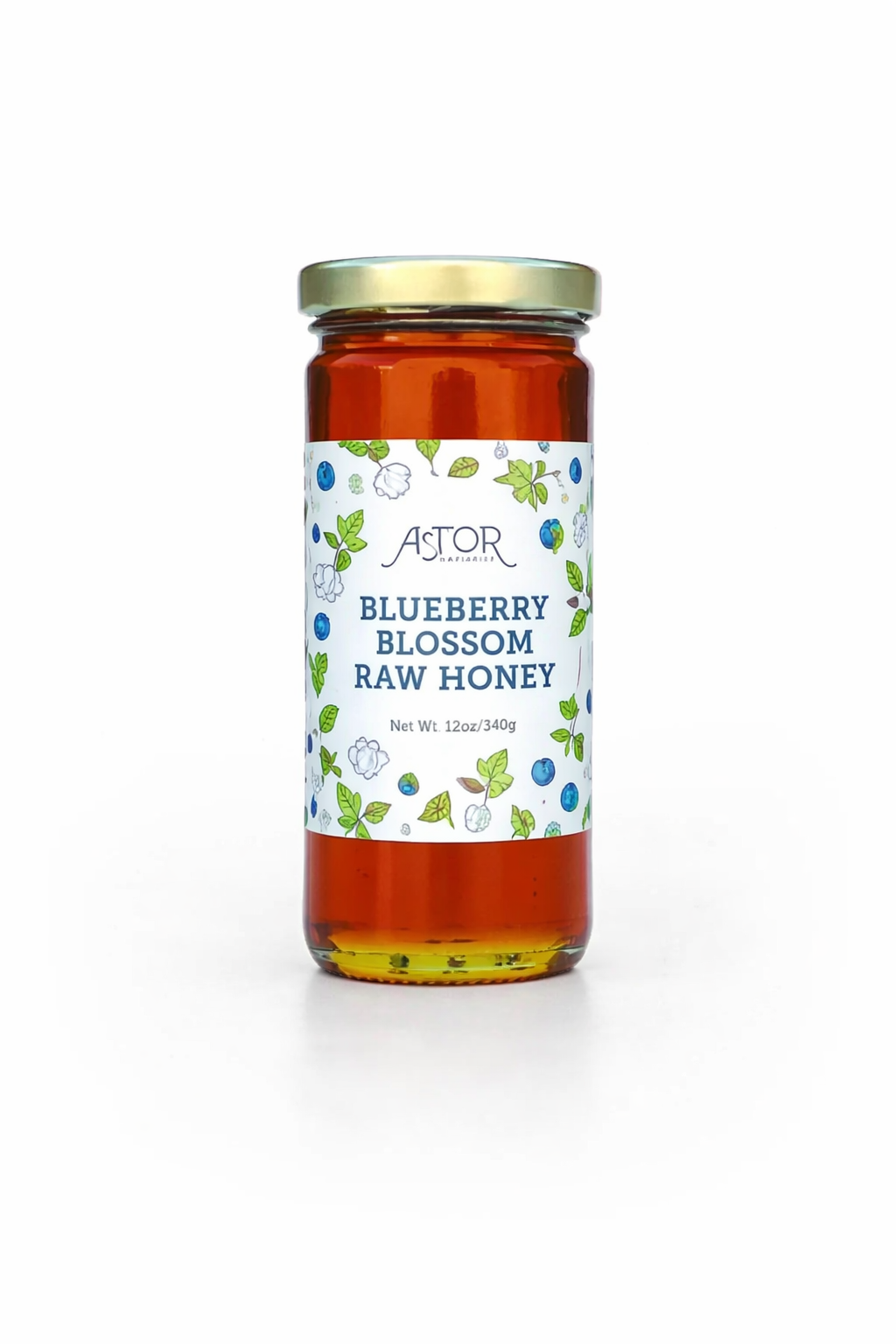 Astor Apiaries - Blueberry Blossom Raw Honey