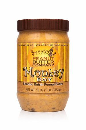 Saratoga Peanut Butter Company  MONKEY BOY