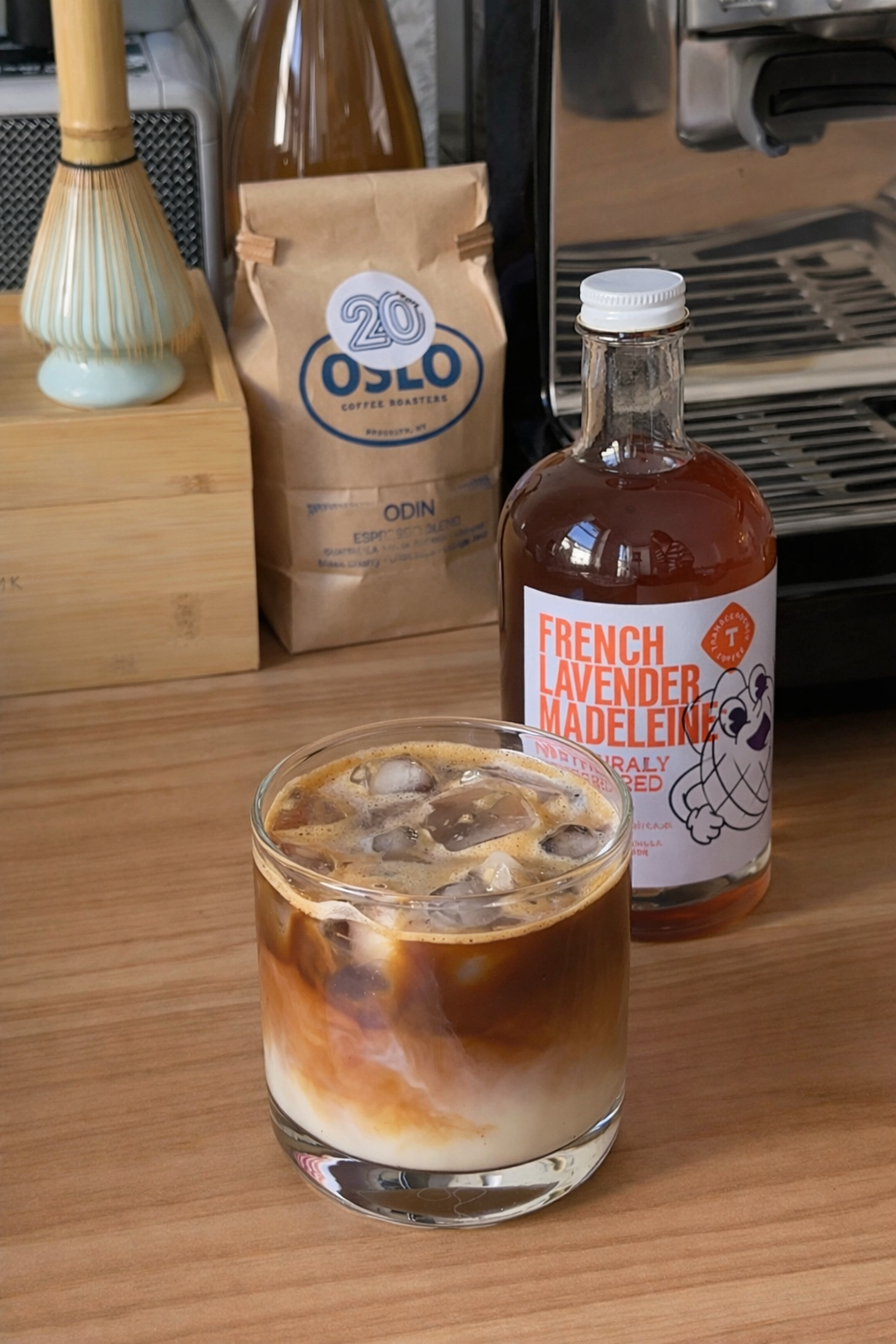Transcendence Coffee - French Lavender Madeleine Syrup