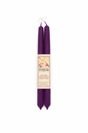 Sunbeam Beeswax Candles - Plum