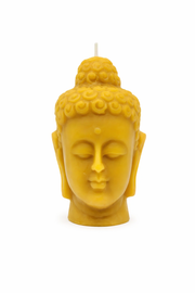 Sunbeam Beeswax Candles - Tibetan Buddha Head