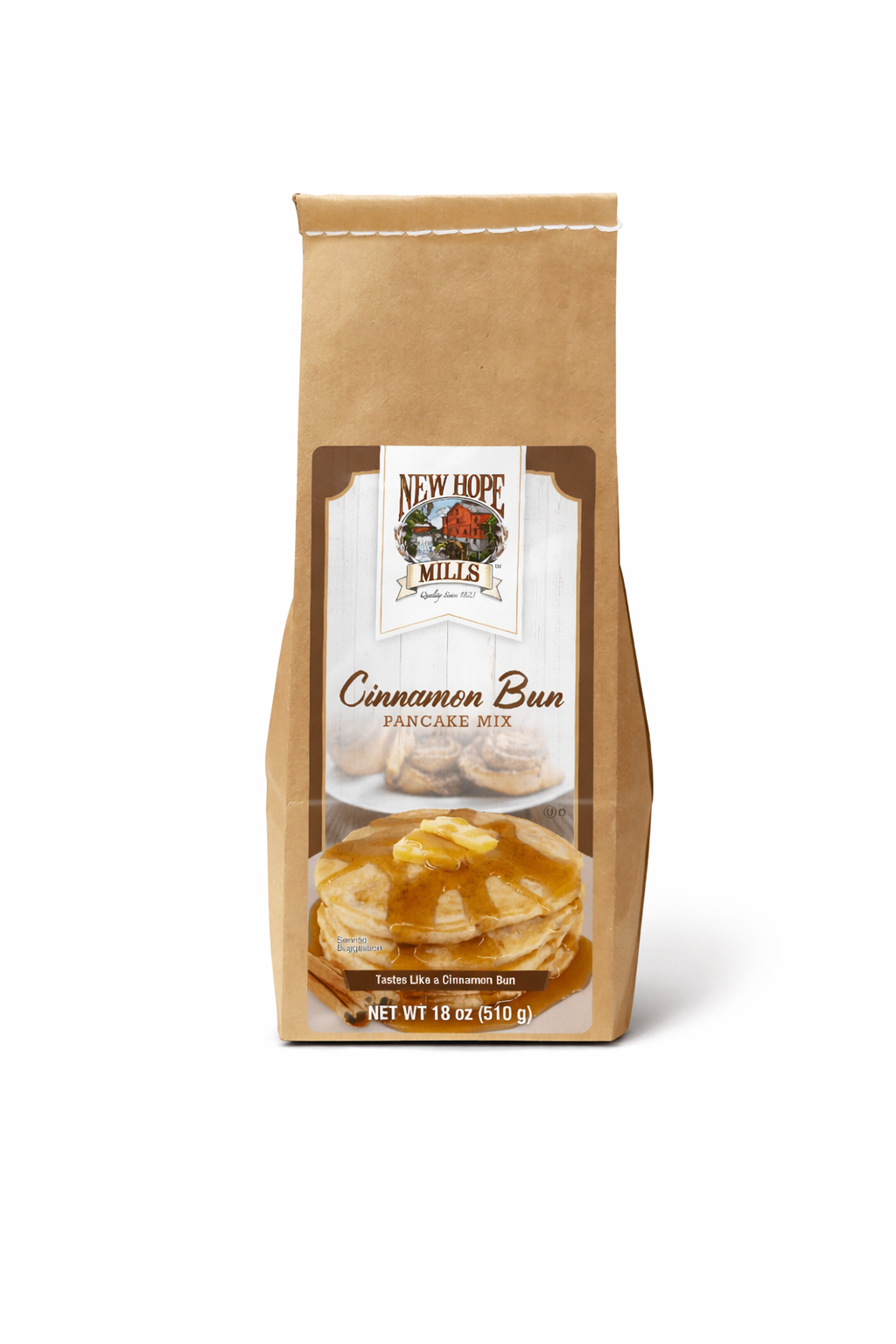 New Hope Mills - Cinnamon Bun Pancakes