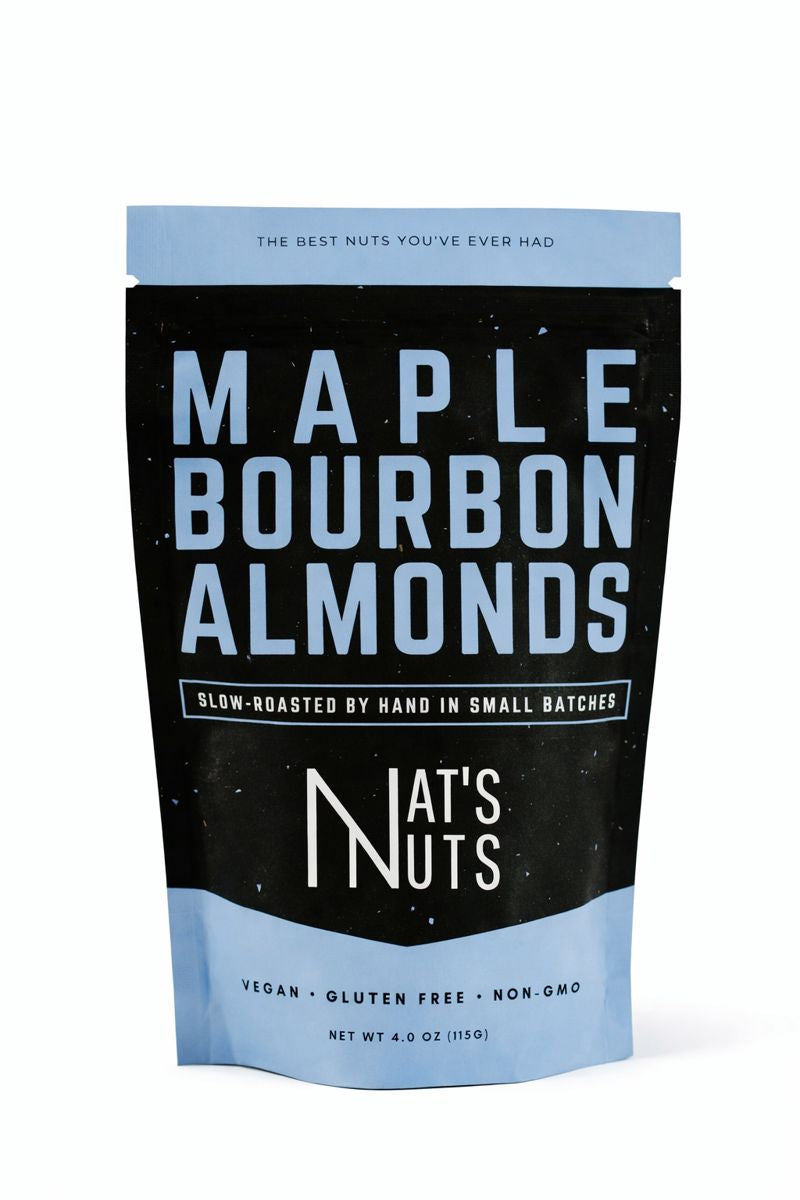 Nat's Nuts - MAPLE BOURBON ALMONDS