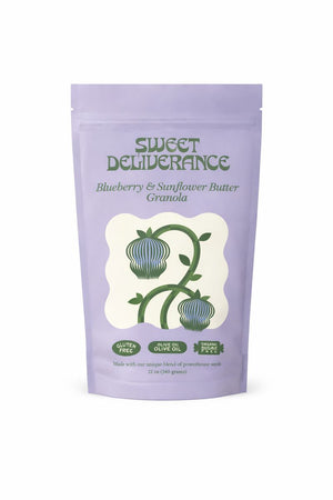 Sweet Deliverance Granola BLUEBERRY AND SUNFLOWER BUTTER