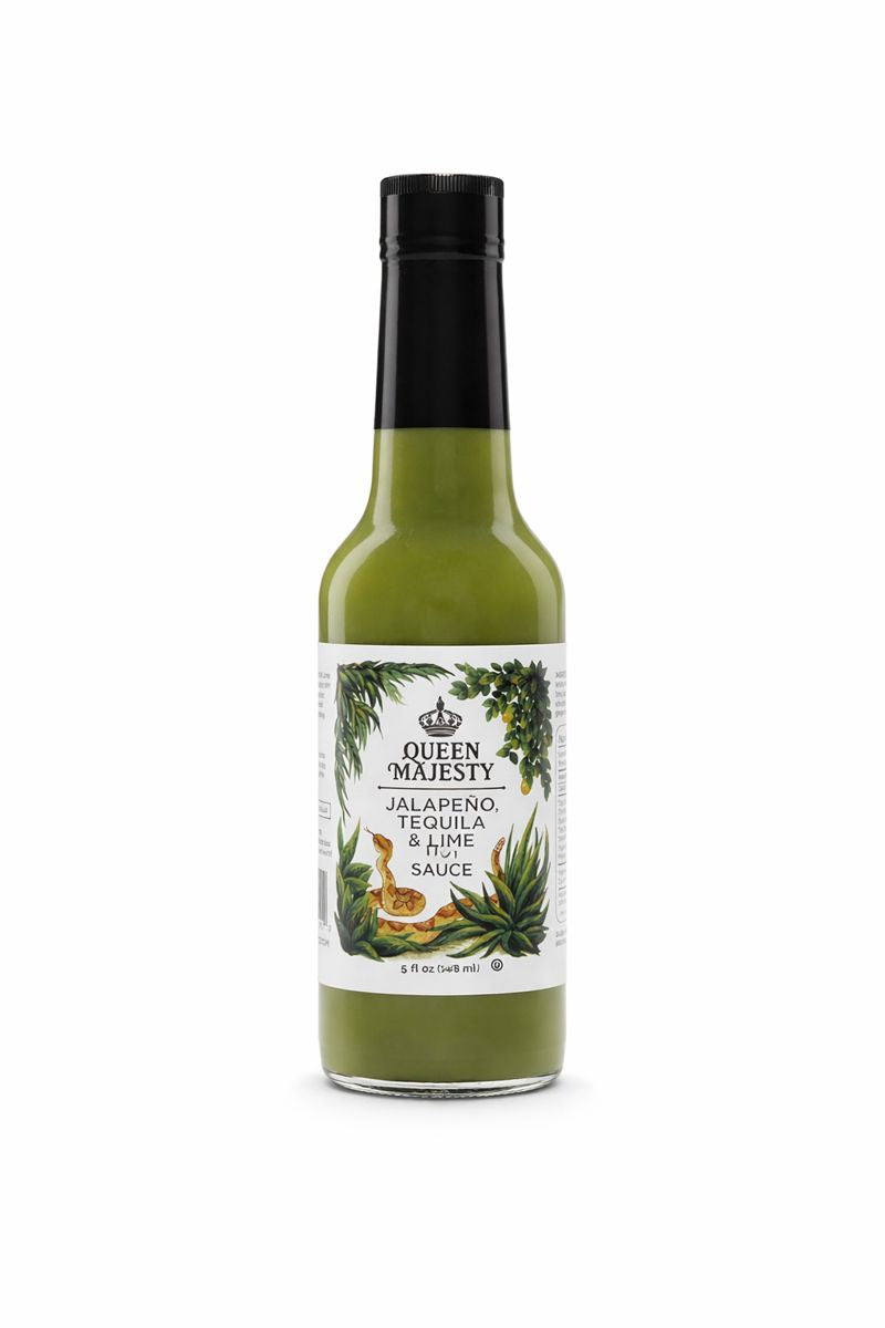 Queen Majesty - Jalapeño Tequila & Lime Hot Sauce 5oz.