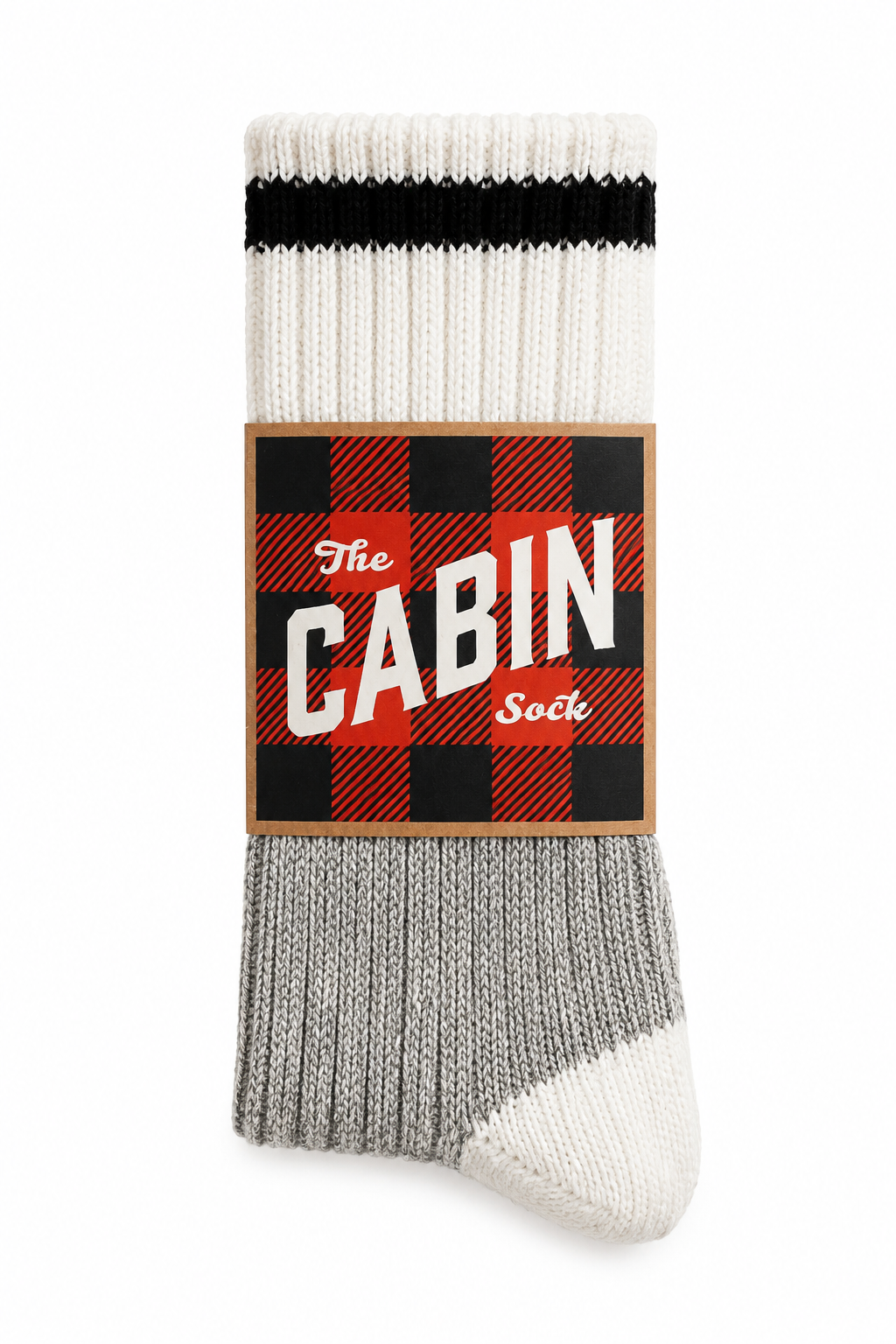 The Cabin Sock - BLACK