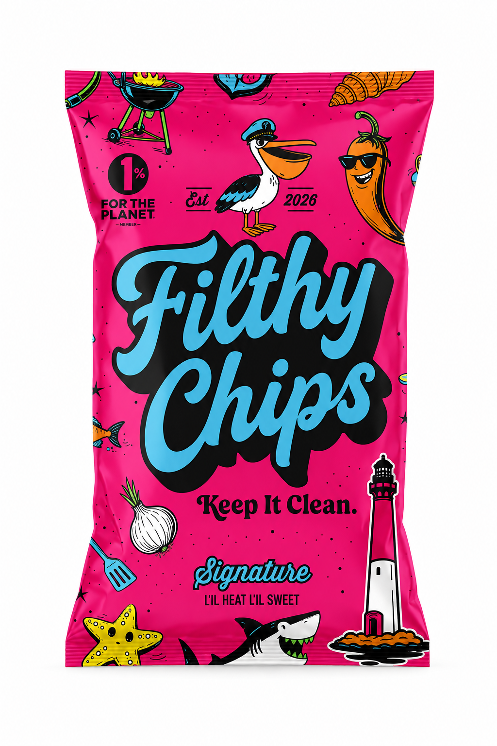 Filthy Chips 10 x 2oz Bags - Signature