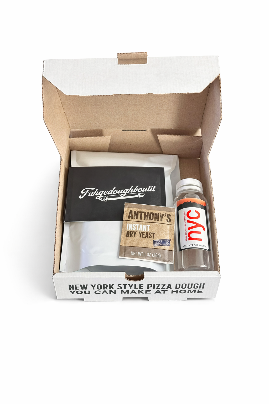 Fuhgedoughboudit New York Pizza Dough Kit