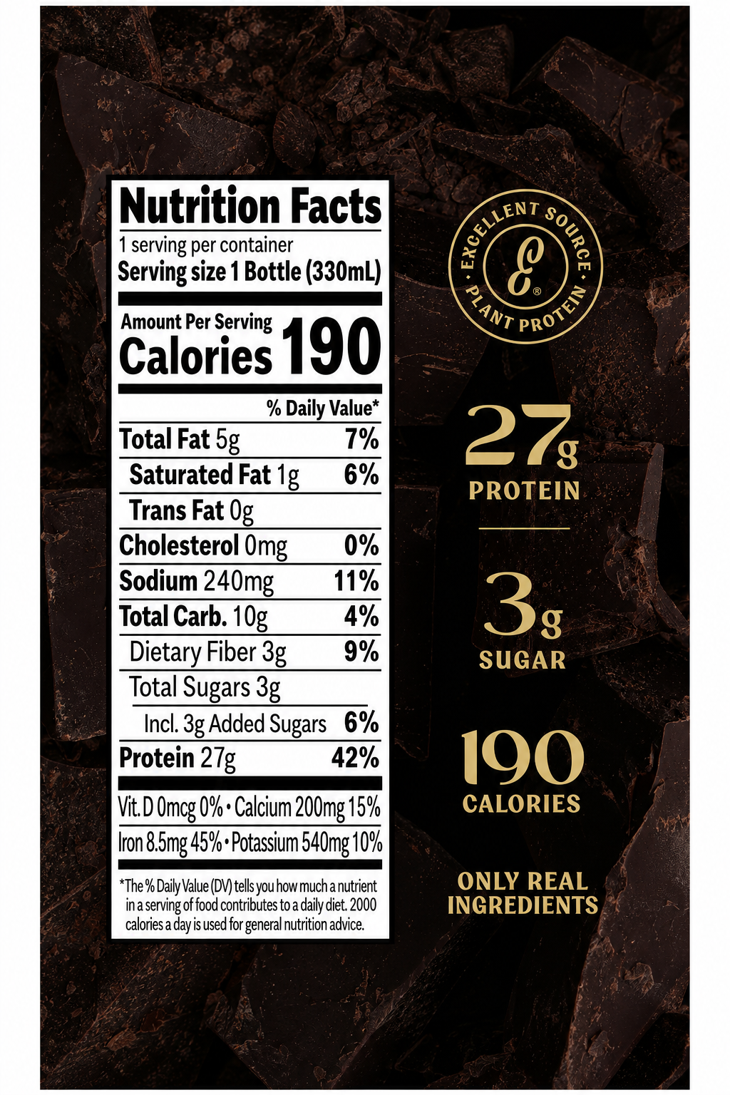 Elmhurst 1925 - Clean Protein Chocolate 4 PACK