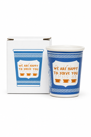 Happy to Serve You - 10oz Coffee Cup