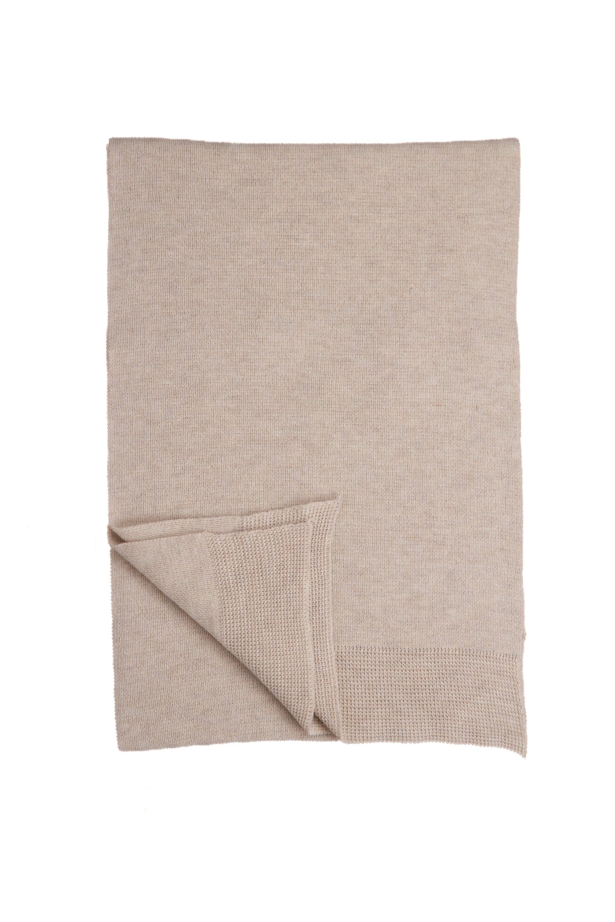 Mushroom Merino Wool and Recycled PET Everyday Scarf
