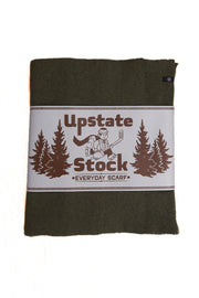 Brunswick Green Merino Wool and Recycled PET Everyday Scarf