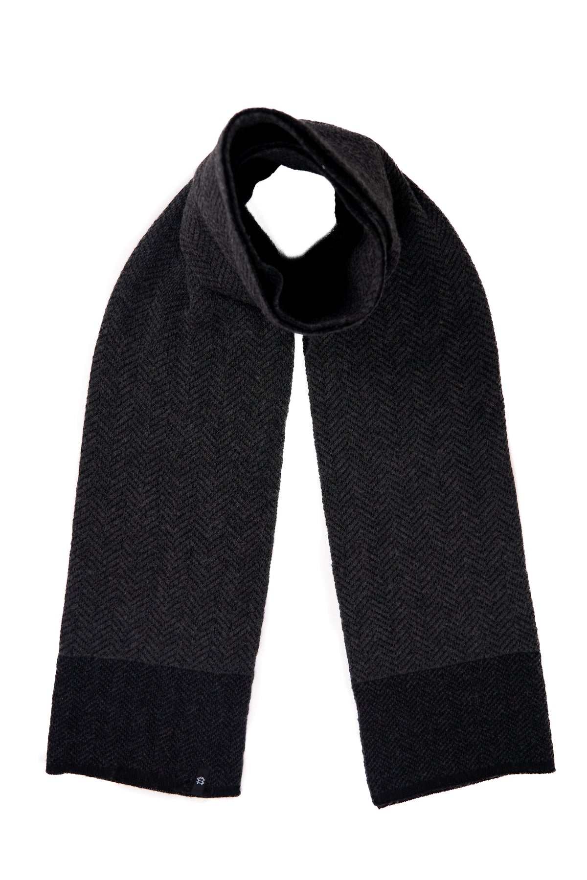 Charcoal Merino Wool and Recycled PET - Terminal 4 Scarf