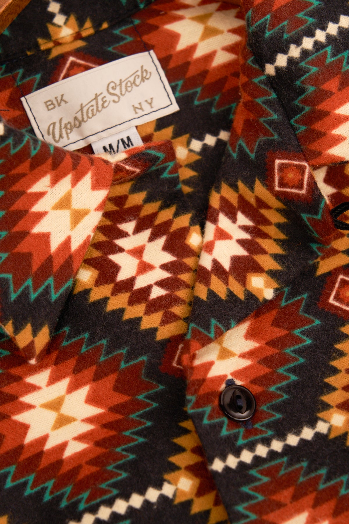 Cotton Flannel Button Down - The Southwest