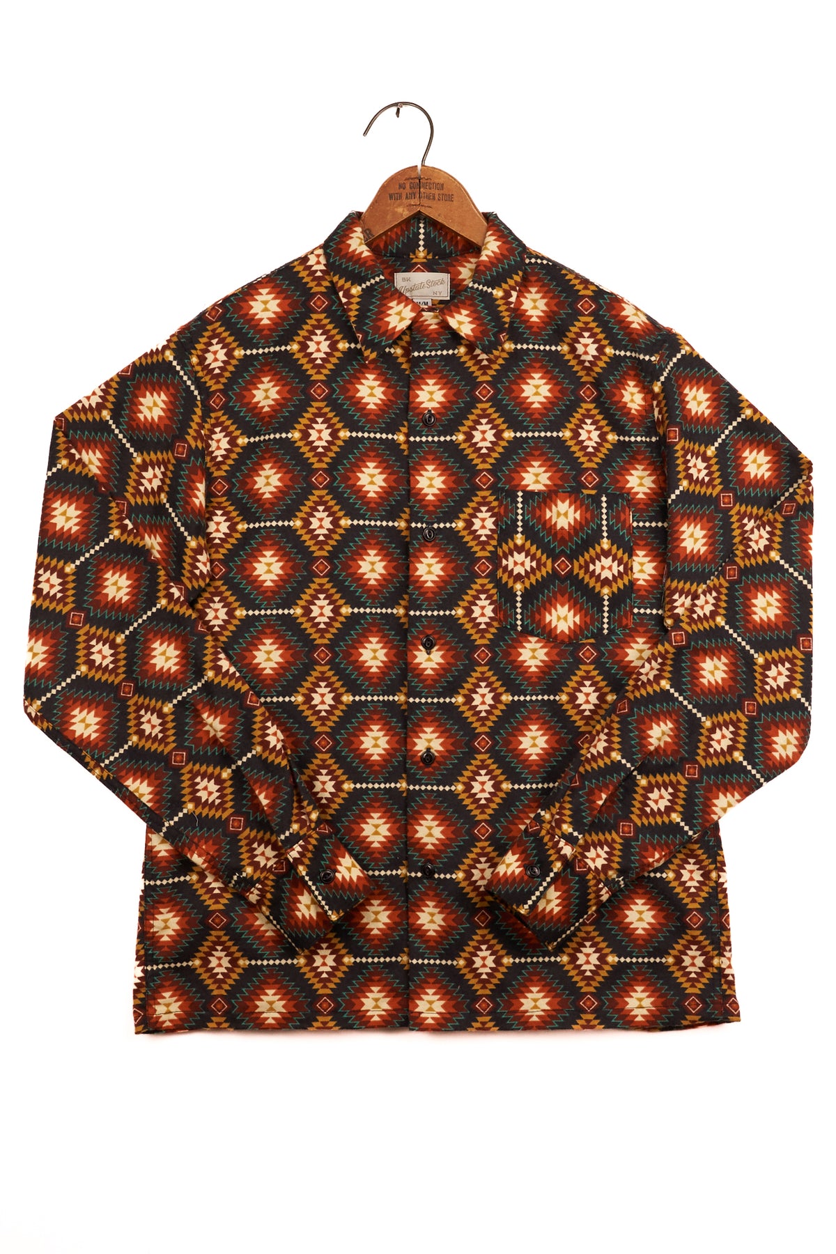 Cotton Flannel Button Down - The Southwest