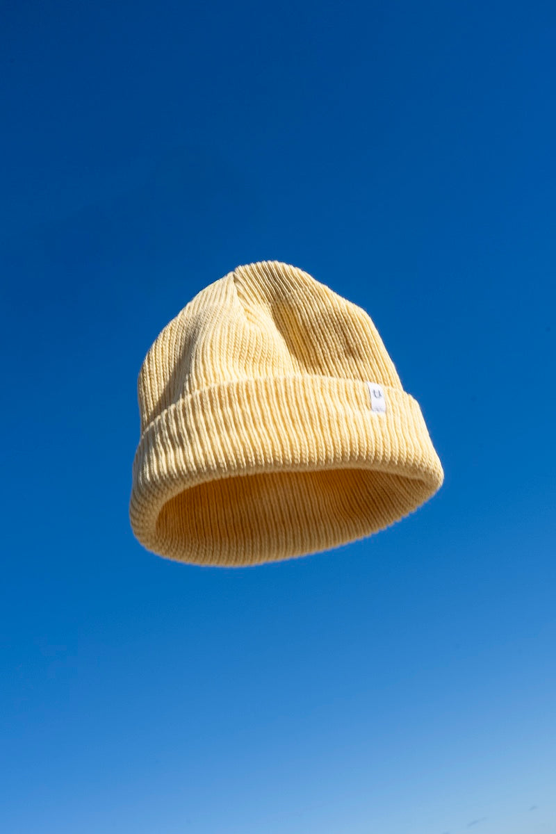 Yellow Thistle Upcycled Cotton Watchcap