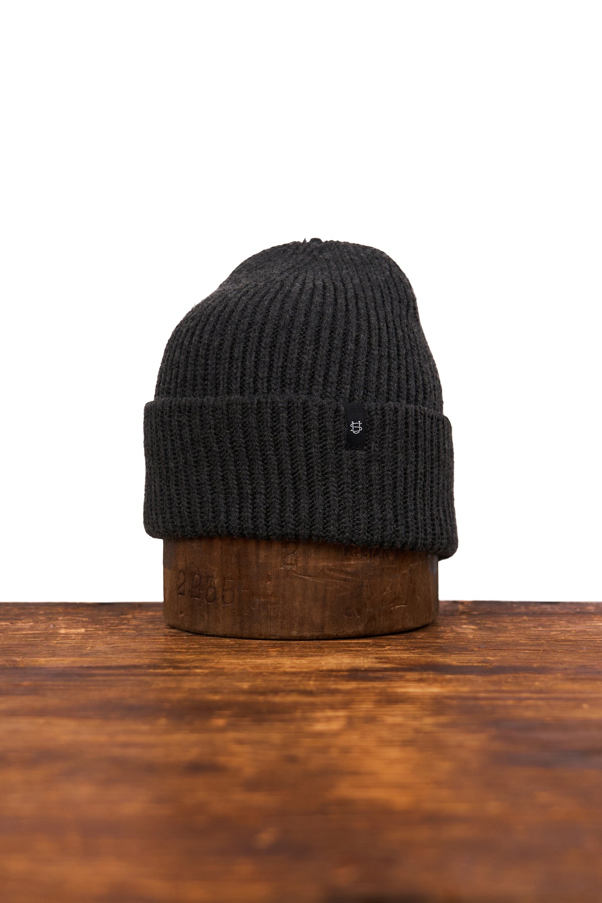 Charcoal Merino Wool and Recycled RPET "In The City" Beanie