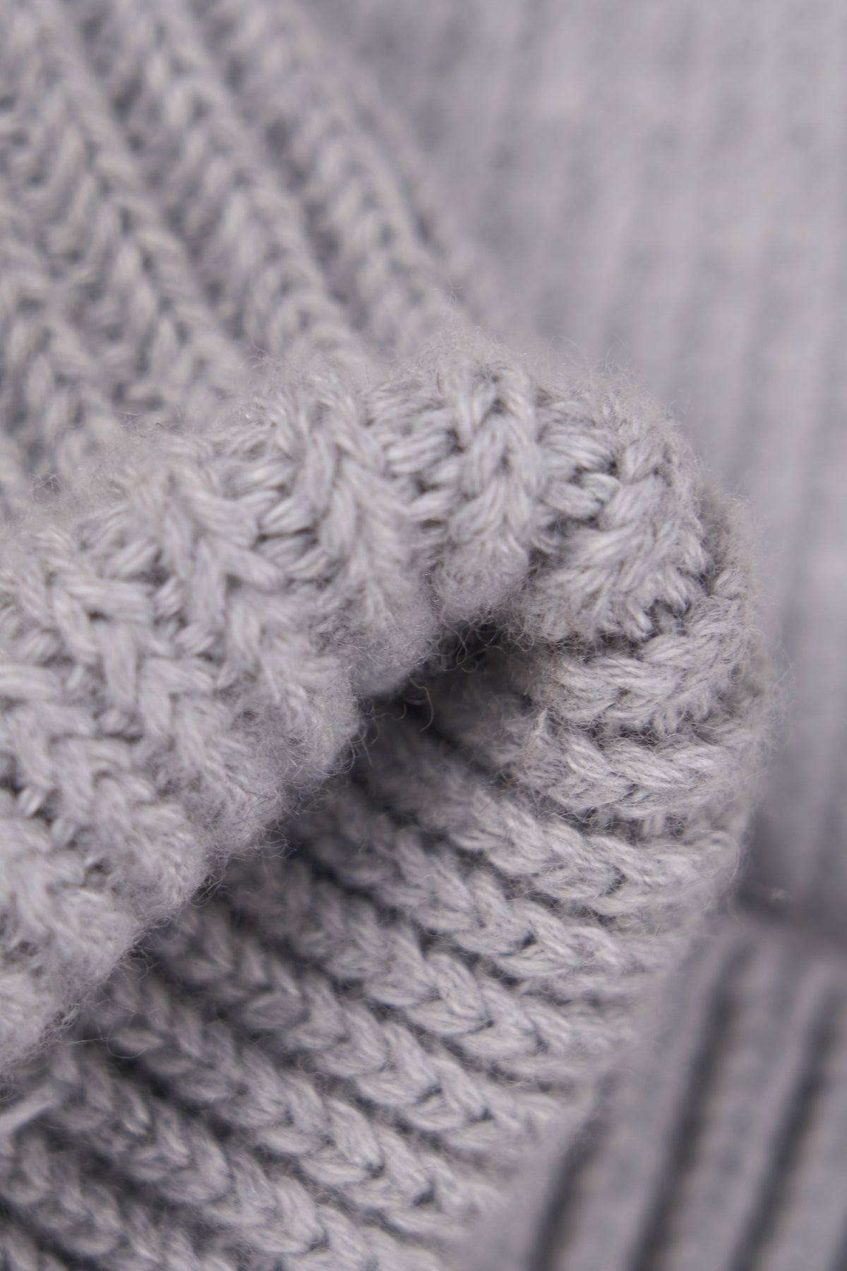 Fog Merino Wool and Recycled RPET "In The City" Beanie