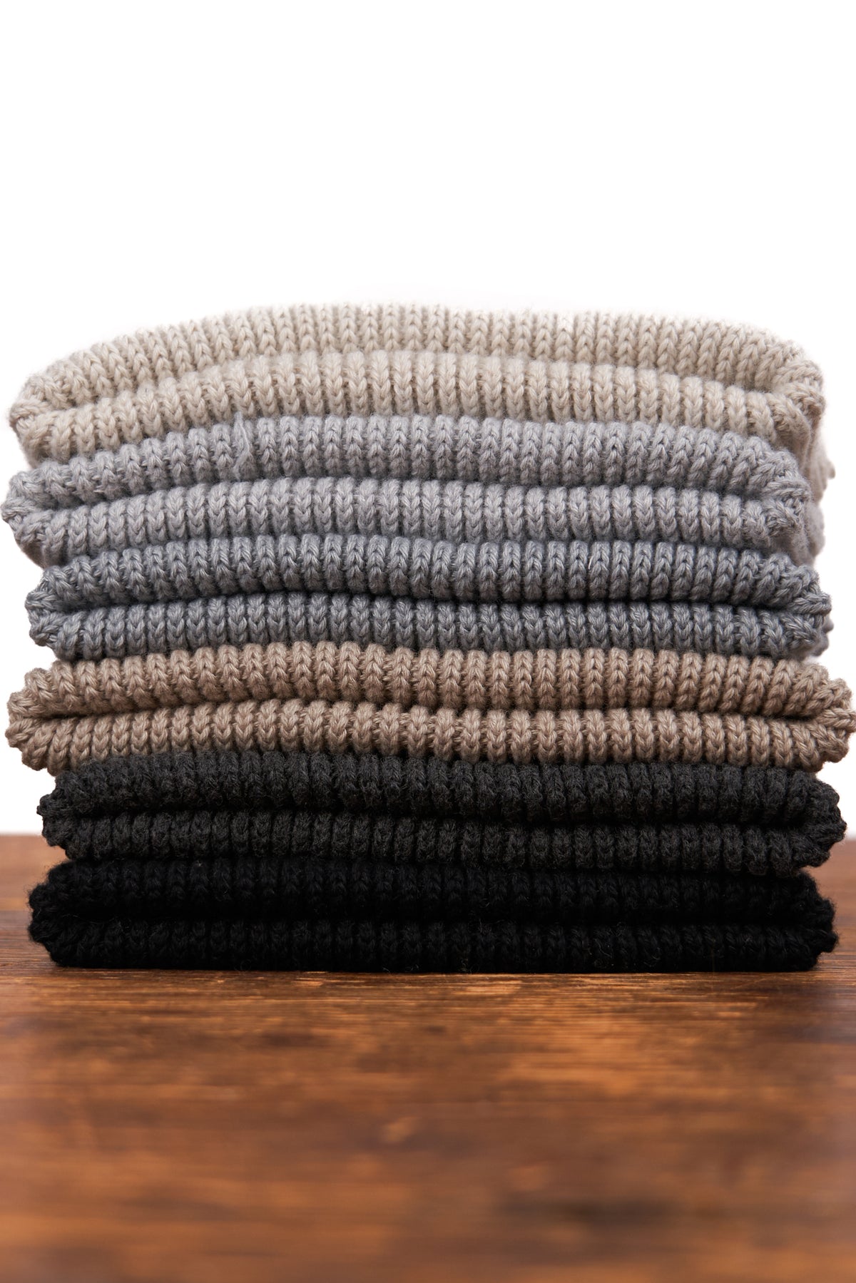 Steel Merino Wool and Recycled RPET "In The City" Beanie