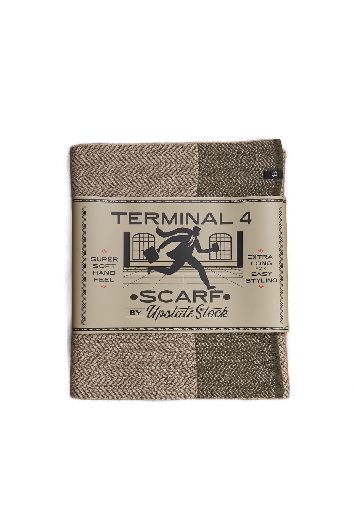Brunswick Green Merino Wool and Recycled PET - Terminal 4 Scarf