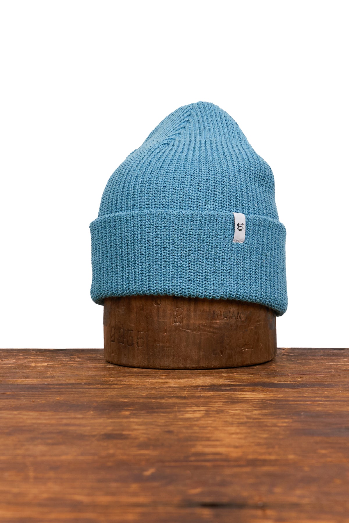 NEW* Round Lake Turquoise Upcycled Cotton Watchcap