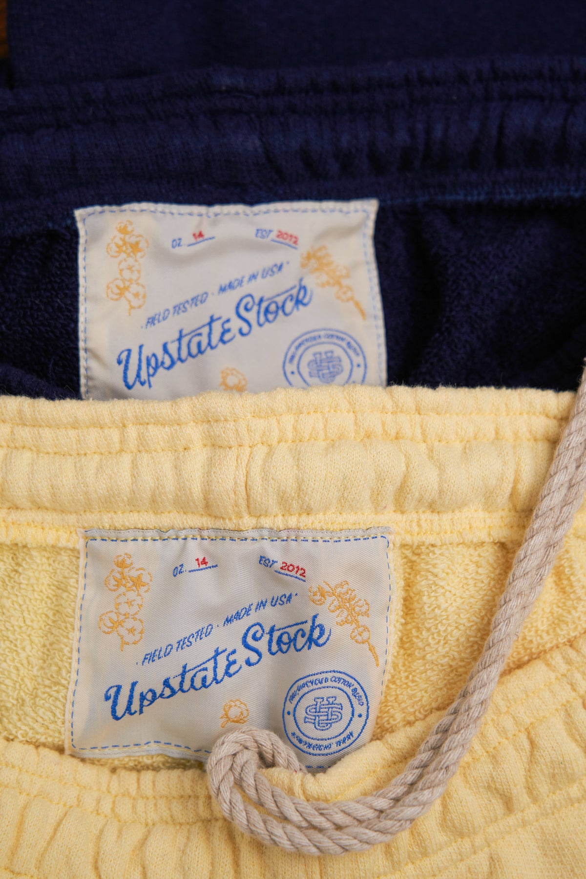 The Standard Short Upcycled Cotton Terry  - Navy