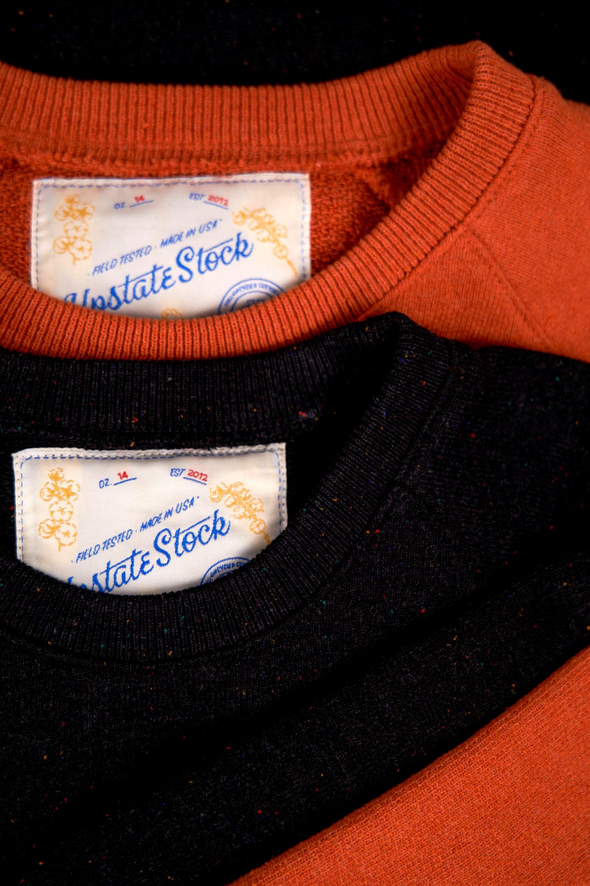 Amagansett Beach Upcycled Terry Cotton Sweater - Navy