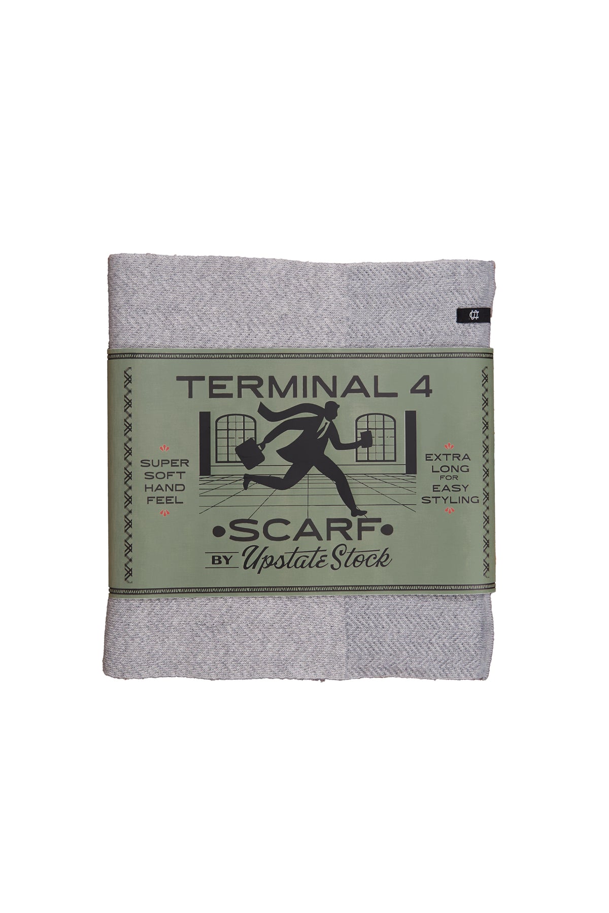 Cloud Merino Wool and Recycled PET Terminal 4 Scarf