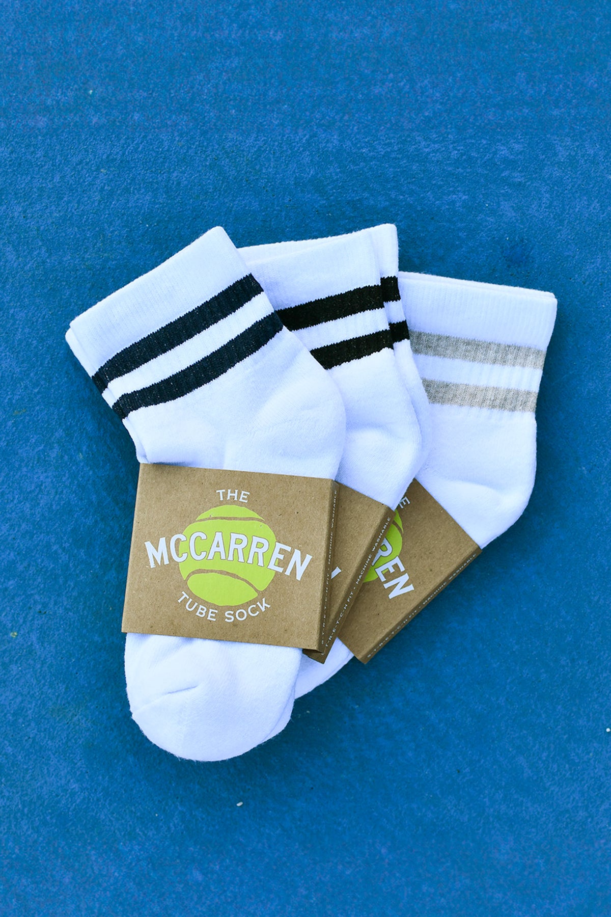 The McCarren Tube Sock - 3/4 - Multi 3-Pack