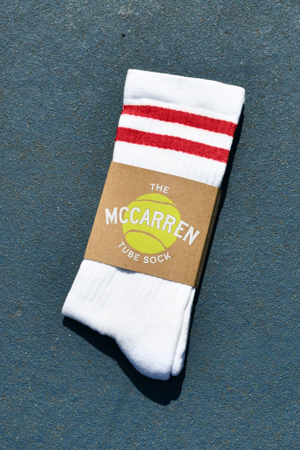 The McCarren Tube Sock - Red Stripe