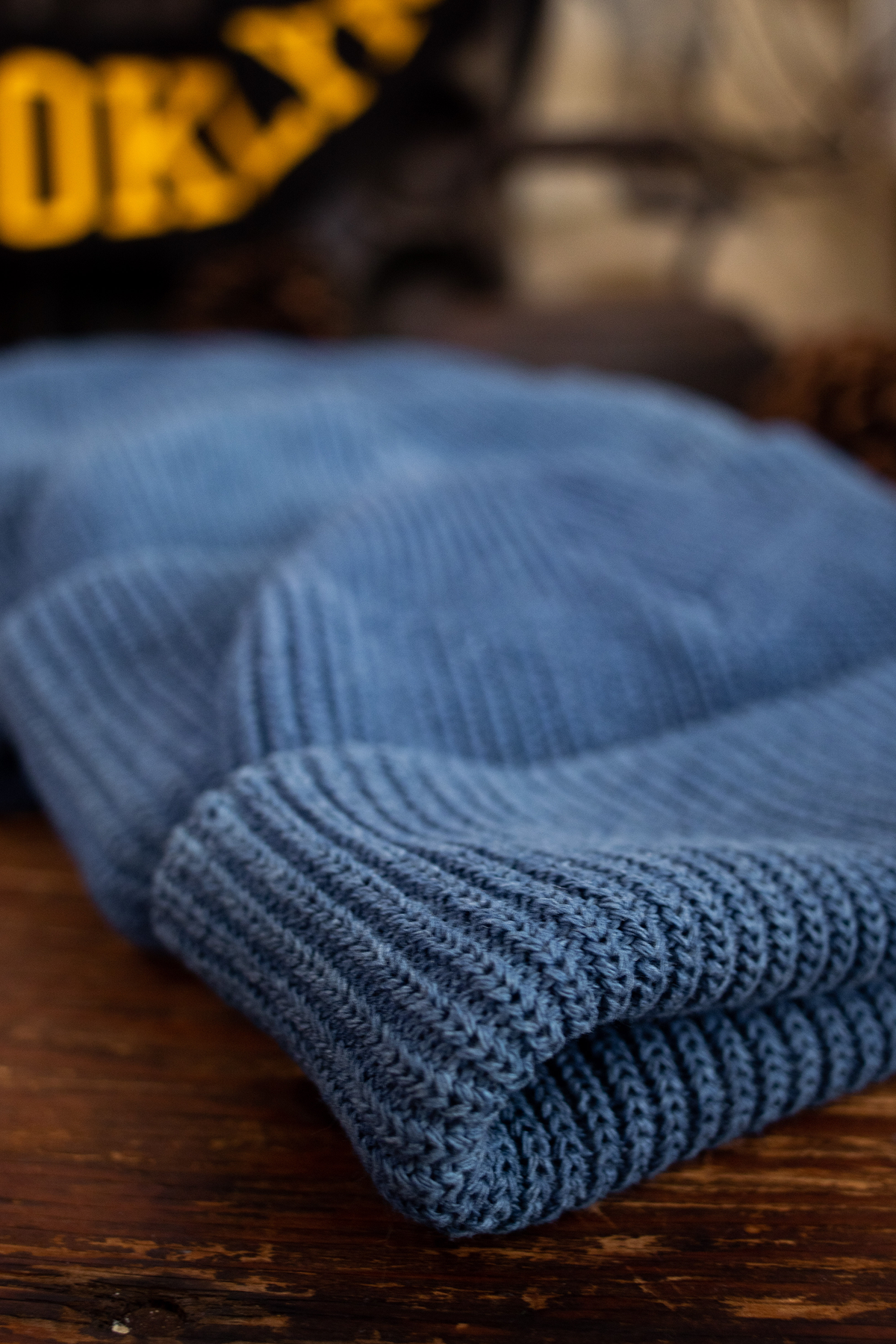 Yamato Indigo Dyed Upcycled Cotton Watchcap